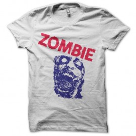 Shirt Zombie II blanc pour homme et femme