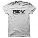 Shirt Friday Week-end loading blanc pour homme et femme