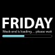 Shirt Friday Week-end loading noir pour homme et femme