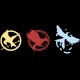 Shirt hunger games noir pour homme et femme