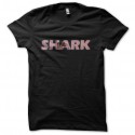 Shirt shark noir pour homme et femme
