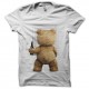 Shirt ted l'ours terrible blanc pour homme et femme