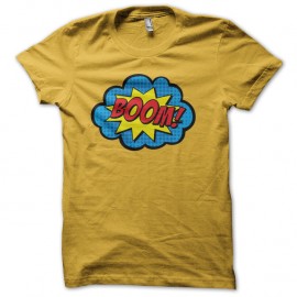 Shirt explosion cartoon jaune pour homme et femme
