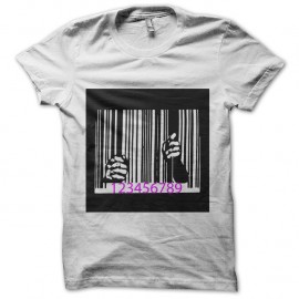 Shirt code barre pour homme et femme