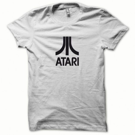 Shirt Atari minimaliste noir/blanc pour homme et femme