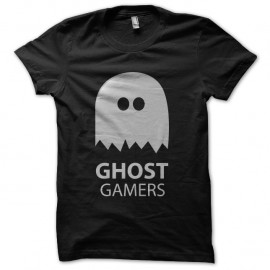 Shirt ghost gamers noir pour homme et femme