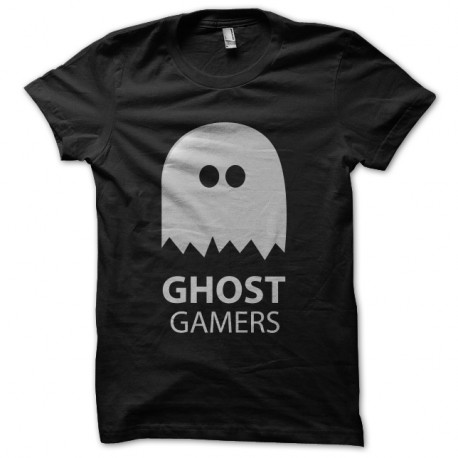 Shirt ghost gamers noir pour homme et femme