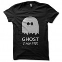 Shirt ghost gamers noir pour homme et femme