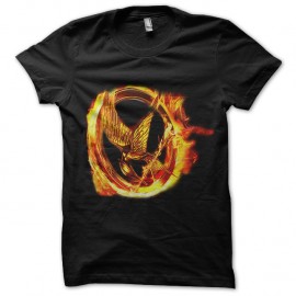 Shirt hunger game noir pour homme et femme