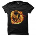 Shirt hunger game noir pour homme et femme