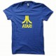 Shirt Atari rosco jaune/bleu royal pour homme et femme