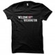 Shirt welcome to Washington noir pour homme et femme