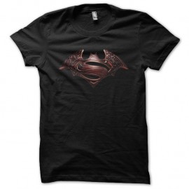 Shirt batman vs superman noir pour homme et femme
