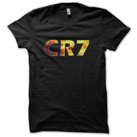 Shirt cr7 noir pour homme et femme