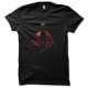 Shirt moine shaolin noir pour homme et femme