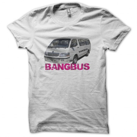 Shirt bangbus blanc pour homme et femme
