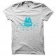 Shirts fish blue blanc pour homme et femme
