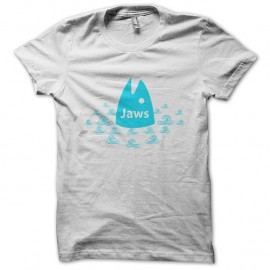 Shirts fish blue blanc pour homme et femme
