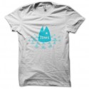 Shirts fish blue blanc pour homme et femme
