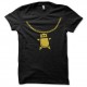 Shirt necklace noir pour homme et femme