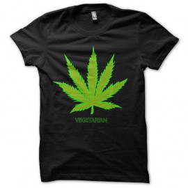 Shirts VEGETARIAN noir pour homme et femme