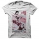 Shirt bruce lee et shao lin kung fu blanc pour homme et femme