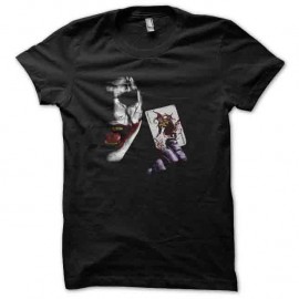 Shirt le joker satirique noir pour homme et femme