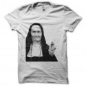 Shirt le tabac et la religieuse blanc pour homme et femme