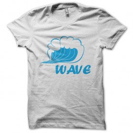 Shirt wave blanc pour homme et femme