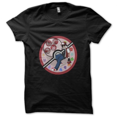 Shirt pokemon éléments noir pour homme et femme