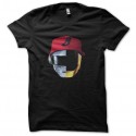 Shirt noir daft punk pharrell williams nouveau logo pour homme et femme
