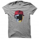 Shirt gris daft punk mix pharrell williams nouveau logo pour homme et femme