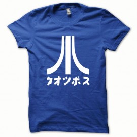Shirt Atari Japon azur blanc/bleu royal pour homme et femme