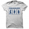 Shirt cédez votre siège blanc pour homme et femme