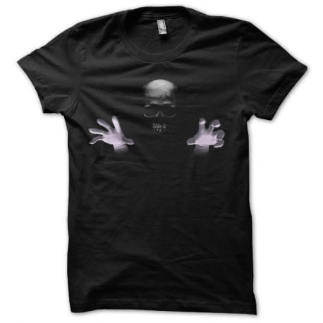 Shirt squelette fantome noir pour homme et femme