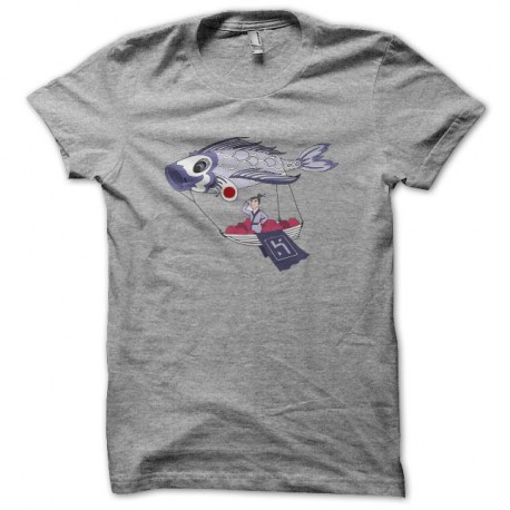 Shirt sushi volant gris pour homme et femme