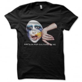 Shirt Art's in pop noir pour homme et femme