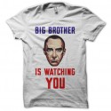 Shirt Big brother is watching you blanc pour homme et femme