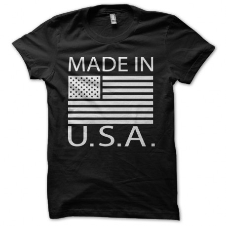 Shirt made in u s a noir pour homme et femme