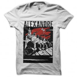 Shirt alexandre le grand blanc pour homme et femme