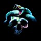 Shirt skull and sneck noir pour homme et femme
