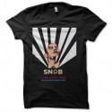 Shirt SNOB OBAMA noir pour homme et femme