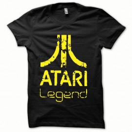 Shirt rare Atari Legend jaune/noir pour homme et femme