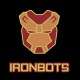 Shirt ironbots noir pour homme et femme