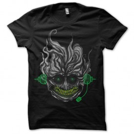 Shirt ghost gamers noir pour homme et femme