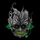 Shirt ghost gamers noir pour homme et femme