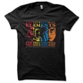 Shirt The Four Elements noir pour homme et femme