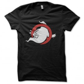 Shirt ghost kick me noir pour homme et femme