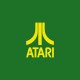 Shirt Atari modèle simple jaune/vert bouteille pour homme et femme
