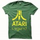 Shirt classique Atari Legend jaune/vert bouteille pour homme et femme